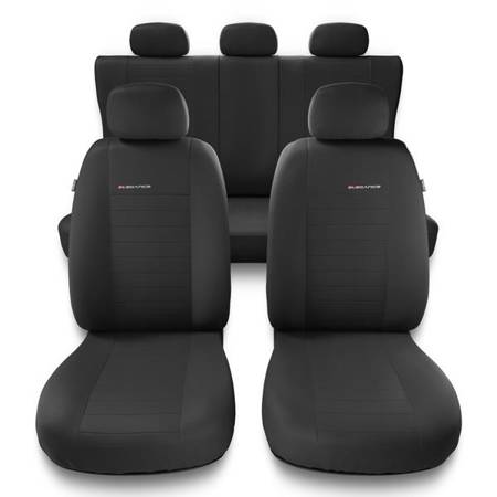 Capas de carro universais para Mitsubishi ASX (2010-2021) - protetores de assentos - coberturas para bancos - capas de proteção - Auto-Dekor - Elegance - P-4