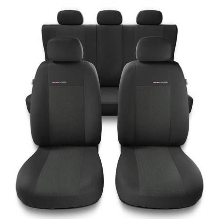 Capas de carro universais para Nissan Micra K11, K12, K13, K14 (1992-2019) - protetores de assentos - coberturas para bancos - capas de proteção - Auto-Dekor - Elegance - P-1