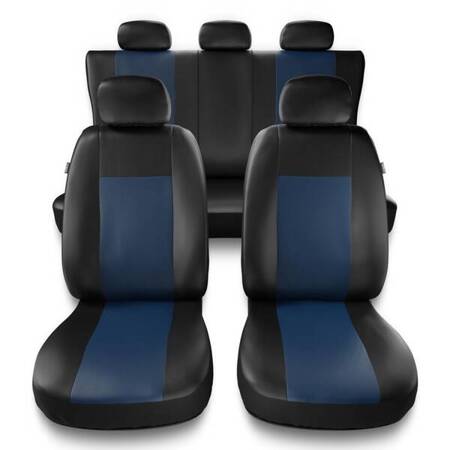 Capas de carro universais para Peugeot 508 I, II (2011-....) - protetores de assentos - coberturas para bancos - capas de proteção - Auto-Dekor - Comfort - azul