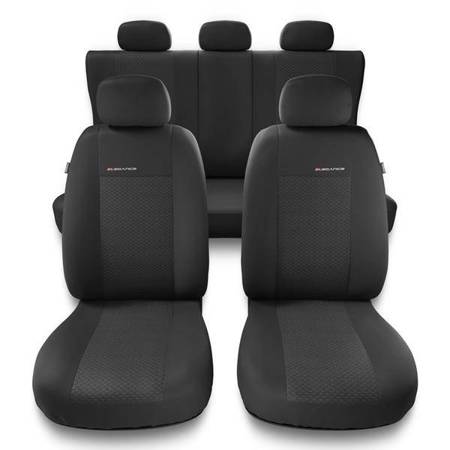 Capas de carro universais para Seat Toledo I, II, III, IV (1991-2019) - protetores de assentos - coberturas para bancos - capas de proteção - Auto-Dekor - Elegance - P-3