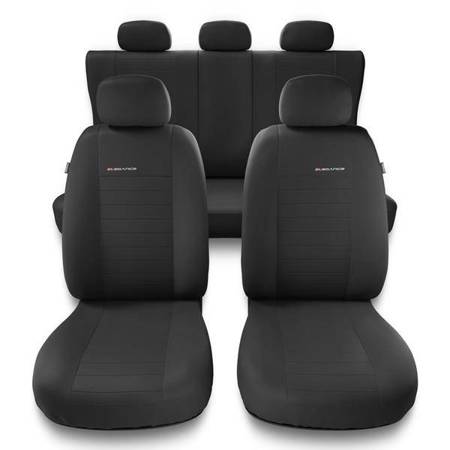 Capas de carro universais para Seat Toledo I, II, III, IV (1991-2019) - protetores de assentos - coberturas para bancos - capas de proteção - Auto-Dekor - Elegance - P-4