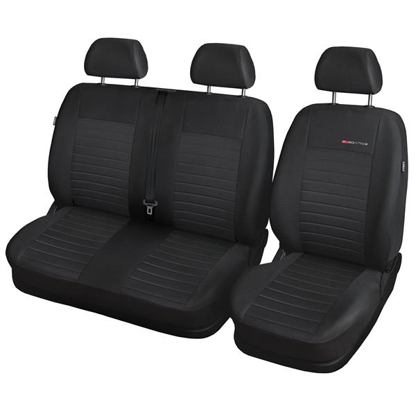 Capas feitas sob medida para Citroen Jumpy III Van (2016-....) - protetores de assentos - coberturas para bancos - capas de proteção - Auto-Dekor - Elegance - P-4