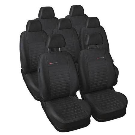 Capas feitas sob medida para Ford Galaxy III Minivan (2006-2015) - protetores de assentos - coberturas para bancos - capas de proteção - Auto-Dekor - Elegance - P-4