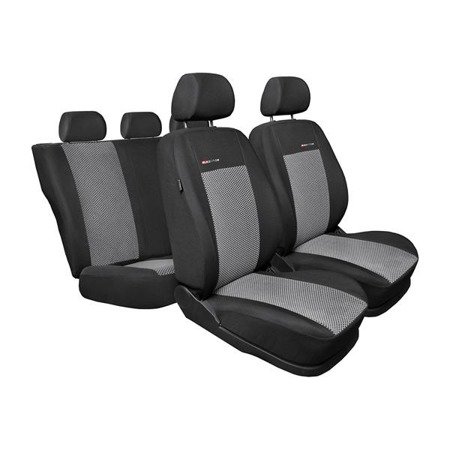 Capas feitas sob medida para Opel Crossland X SUV (2017-2020) - protetores de assentos - coberturas para bancos - capas de proteção - Auto-Dekor - Elegance - P-2