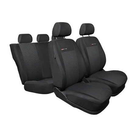 Capas feitas sob medida para Seat Mii Hatchback (2011-2018) segunda fileira - banco inteiro - protetores de assentos - coberturas para bancos - capas de proteção - Auto-Dekor - Elegance - P-3