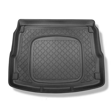 Protetor de porta-malas para Audi A8 D4 Limousine (01.2010-09.2013) - tapete para bagageira - Aristar - Guardliner - versão standard e longa; com roda sobressalente temporária / conjunto de reparação; também para a versão Quattro