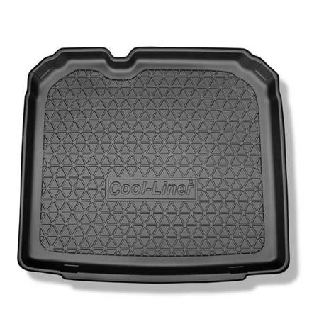 Protetor de porta-malas para Audi Q3 SUV (08.2011-06.2018) - tapete para bagageira - Aristar - Cool liner - parte inferior do porta-malas; sem roda sobressalente temporária; também para a versão Quattro