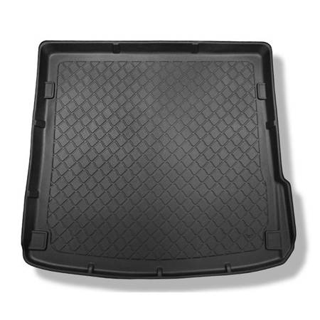 Protetor de porta-malas para Audi Q7 4L SUV (03.2006-05.2015) - tapete para bagageira - Aristar - Guardliner - 5/7 lugares; terceira fileira inclinada