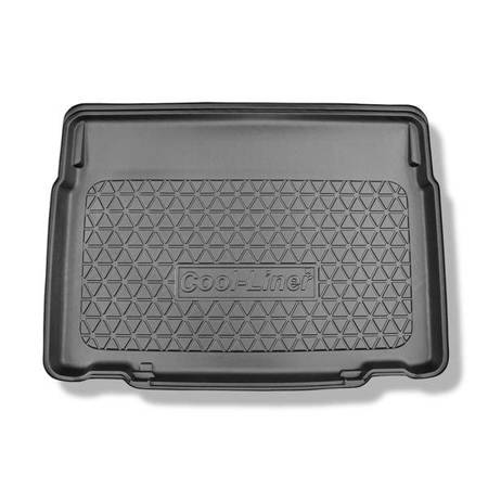 Protetor de porta-malas para Citroen C3 Aircross I SUV (11.2017-2024) - tapete para bagageira - Aristar - Cool liner - parte inferior do porta-malas; base móvel na posição mais baixa ou sem base móvel; assentos reclináveis e deslizante traseiros