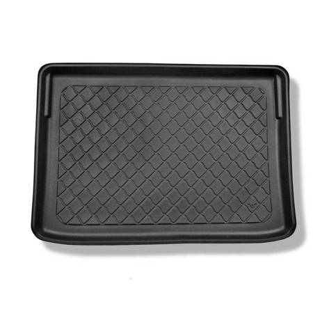 Protetor de porta-malas para Citroen C3 Aircross I SUV (11.2017-2024) - tapete para bagageira - Aristar - Guardliner - parte superior do porta-malas; modelos com base móvel de porta-malas (Flex Floor)