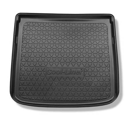 Protetor de porta-malas para Fiat 500L Living Minivan (06.2013-2022) - tapete para bagageira - Aristar - Cool liner - 5 lugares: porta-malas superior e inferior; 7 lugares: terceira fileira reclinada