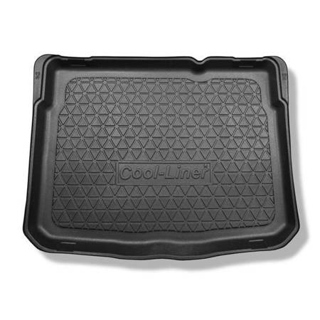 Protetor de porta-malas para Fiat 500X Crossover (01.2015-2024) - tapete para bagageira - Aristar - Cool liner - com base móvel de porta-malas; para o nível superior e inferior da base