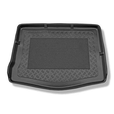 Protetor de porta-malas para Ford Focus II Hatchback (2004-02.2011) - tapete para bagageira - Aristar - Standard - com roda sobressalente completa