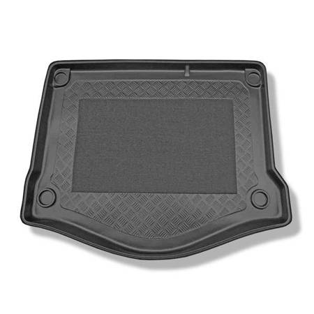 Protetor de porta-malas para Ford Focus II Hatchback (2004-02.2011) - tapete para bagageira - Aristar - Standard - com roda sobressalente provisória ou conjunto de reparação