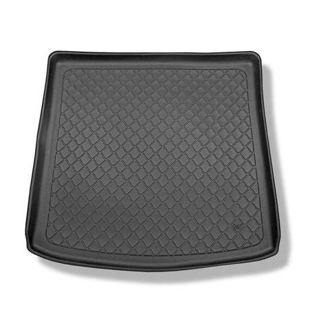 Protetor de porta-malas para Ford Galaxy III Minivan (09.2015-2023) - tapete para bagageira - Aristar - Guardliner - 7 lugares; terceira fileira inclinada