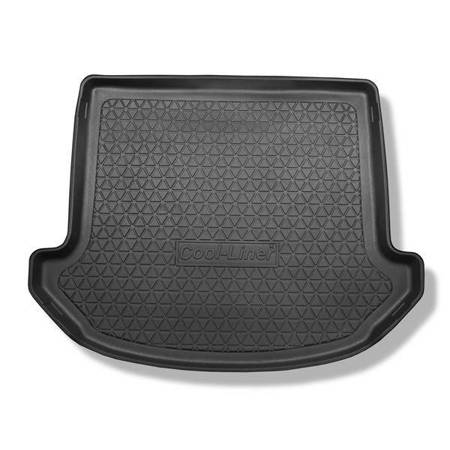 Protetor de porta-malas para Hyundai Santa Fe III DM SUV (09.2012-07.2018) - tapete para bagageira - Aristar - Cool liner - 7 lugares; terceira fileira inclinada