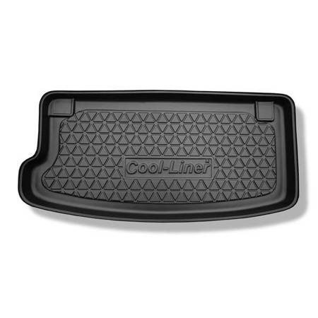 Protetor de porta-malas para Hyundai i10 I PA Hatchback (2008-2013) - tapete para bagageira - Aristar - Cool liner - parte superior do porta-malas; com roda sobressalente completa