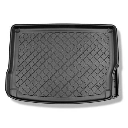 Protetor de porta-malas para Kia Niro Crossover (08.2016-05.2022) - tapete para bagageira - Aristar - Guardliner - com /sem subwoofer; parte superior do porta-malas (com compartimento); compartimento direito removível em modelos com baterias PHEV (Híbrido