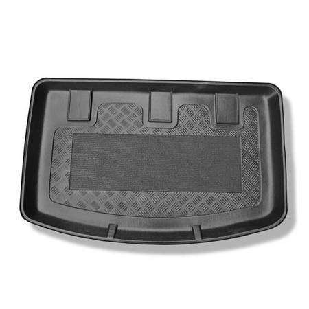 Protetor de porta-malas para Kia Rio III UB Hatchback (08.2011-01.2017) - tapete para bagageira - Aristar - Standard - parte superior do porta-malas; XL com compartimento