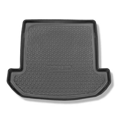 Protetor de porta-malas para Kia Sorento III SUV (02.2015-07.2020) - tapete para bagageira - Aristar - Cool liner - 7 lugares; terceira fileira inclinada