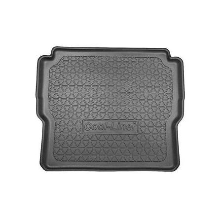 Protetor de porta-malas para Ligier M. Go III SUV (07.2015-03.2017) - tapete para bagageira - Aristar - Cool Liner - 2/4 lugares; Segunda fileira de assentos removida