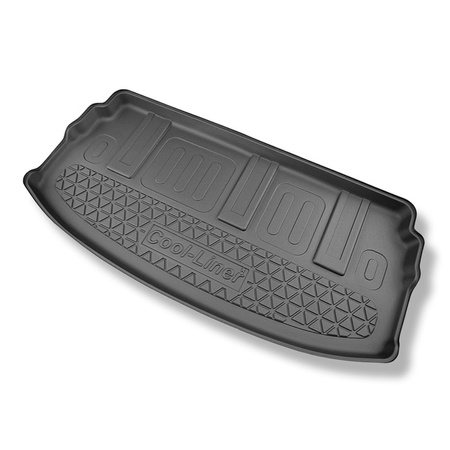 Protetor de porta-malas para Maxus Mifa 9 Minivan (06.2022-....) - tapete para bagageira - Aristar - Cool liner - 7 lugares; para a terceira fileira de assentos; terceira fila deslocada para frente (comprimento do tapete 62 cm)