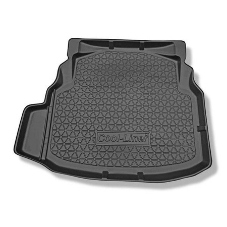 Protetor de porta-malas para Mercedes-Benz Classe C W204 Limusine (04.2007-02.2014) - tapete para bagageira - Aristar - Cool liner - bancos traseiros não reclináveis