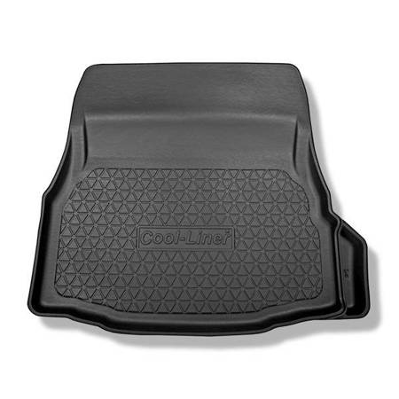 Protetor de porta-malas para Mercedes-Benz Classe C W205 Coupé (01.2016-11.2020) - tapete para bagageira - Aristar - Cool liner - o compartimento direito pode ser removido