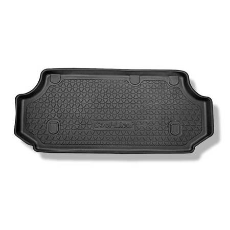 Protetor de porta-malas para Mercedes-Benz Vito BASE Tourer (10.2014-....) - tapete para bagageira - Aristar - Cool liner - para a terceira fileira de assentos; Versão longa (espaçamento entre eixos 3200 mm, comprimento do veículo 5140 mm)