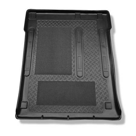 Protetor de porta-malas para Mercedes-Benz Vito W639 Van (08.2003-09.2014) - tapete para bagageira - Aristar - Standard - para a segunda fileira de assentos (terceira fileira de assentos no carro ou removida) Long Combi (espaçamento entre eixos 3200 mm; c