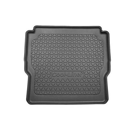 Protetor de porta-malas para Microcar M. Go SUV (04.2017-....) - tapete para bagageira - Aristar - Cool Liner - 2/4 lugares; Segunda fileira de assentos removida