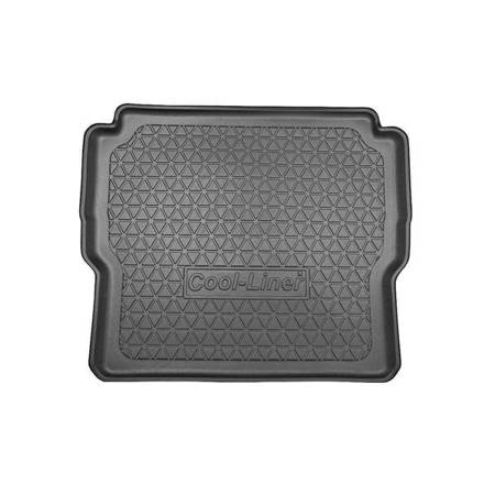 Protetor de porta-malas para Microcar M. Go SUV (07.2015-03.2017) - tapete para bagageira - Aristar - Cool Liner - 2/4 lugares; Segunda fileira de assentos removida