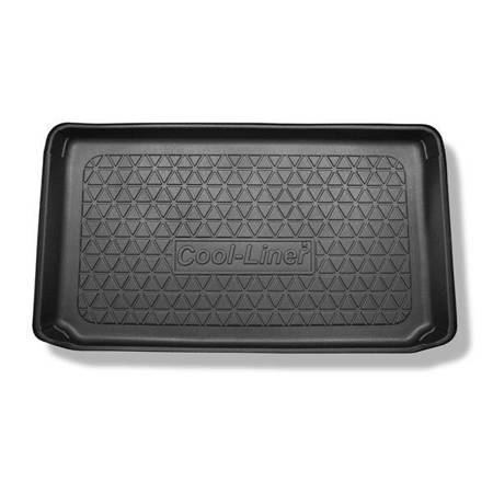 Protetor de porta-malas para Mini Hatch III F55 Hatchback (10.2014-2024) - tapete para bagageira - Aristar - Cool liner - parte superior do porta-malas (soleira plana); base móvel na posição mais alta; 5 portas