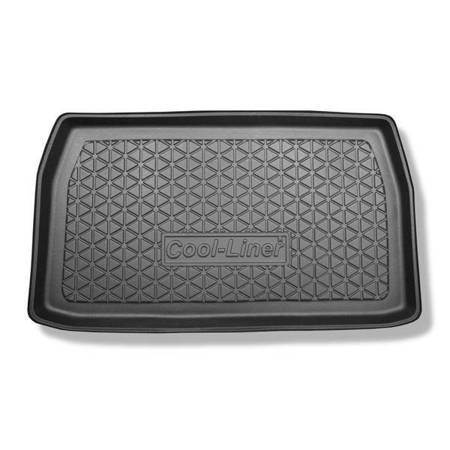 Protetor de porta-malas para Mitsubishi Grandis Minivan (2004-2011) - tapete para bagageira - Aristar - Cool liner - 7 lugares; terceira fileira levantada (para o espaço atrás da terceira fileira de assentos)