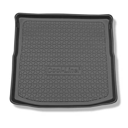 Protetor de porta-malas para Mitsubishi Outlander III SUV (09.2012-....) - tapete para bagageira - Aristar - Cool liner - 5/7 lugares; terceira fileira inclinada (com e sem subwoofer)