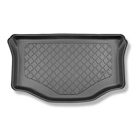 Protetor de porta-malas para Mitsubishi Space Star Facelift II Hatchback (12.2019-....) - tapete para bagageira - Aristar - Guardliner - parte inferior do porta-malas; sem base dupla no porta-malas