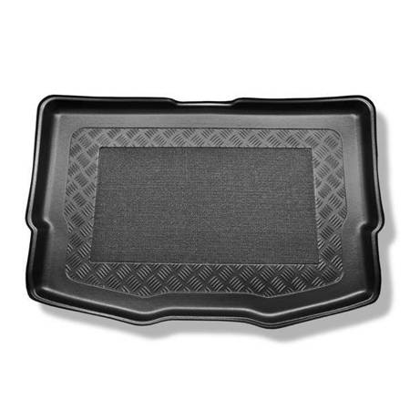 Protetor de porta-malas para Nissan Note E12 Hatchback (10.2013-03.2016) - tapete para bagageira - Aristar - Standard - para modelos com base móvel (Acenta, Acenta Premium e Tekna); para ambos os níveis de base (inferior e superior)