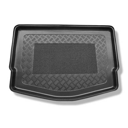 Protetor de porta-malas para Nissan Note E12 Hatchback (10.2013-03.2016) - tapete para bagageira - Aristar - Standard - para modelos sem base móvel (Visia)