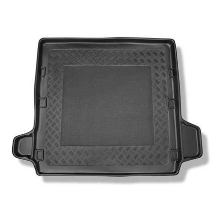 Protetor de porta-malas para Nissan Pathfinder III SUV (2005-2013) - tapete para bagageira - Aristar - Standard - 5/7 lugares (terceira fileira inclinada); compartimentos amovíveis