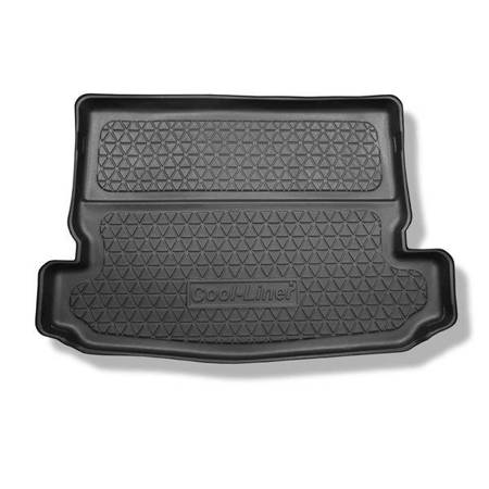 Protetor de porta-malas para Nissan X-Trail III T32 SUV (08.2014-12.2021) - tapete para bagageira - Aristar - Cool liner - 7 lugares; terceira fileira inclinada