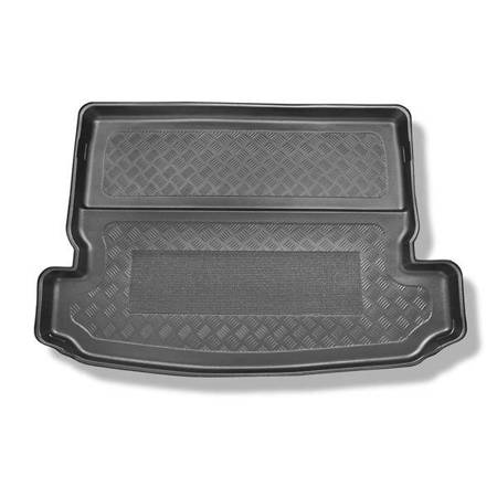 Protetor de porta-malas para Nissan X-Trail III T32 SUV (08.2014-12.2021) - tapete para bagageira - Aristar - Standard - 7 lugares; terceira fileira inclinada