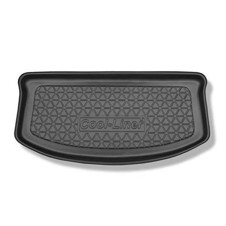 Protetor de porta-malas para Opel Agila B Hatchback (01.2008-11.2014) - tapete para bagageira - Aristar - Cool liner - para modelos com fundo duplo = porta-malas superior