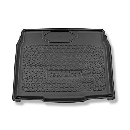 Protetor de porta-malas para Peugeot 2008 II SUV (01.2020-....) - tapete para bagageira - Aristar - Cool Liner - parte inferior do porta-malas; sob / sem base móvel de porta-malas (com e sem subwoofer)