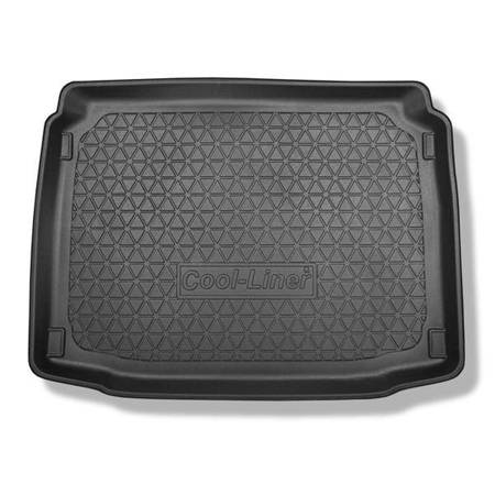 Protetor de porta-malas para Peugeot 308 II Hatchback (08.2013-11.2021) - tapete para bagageira - Aristar - Cool liner - parte inferior do porta-malas; com roda sobressalente provisória ou conjunto de reparação