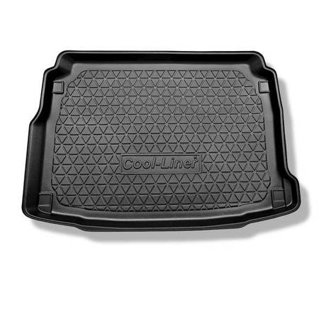 Protetor de porta-malas para Peugeot 308 II Hatchback (08.2013-11.2021) - tapete para bagageira - Aristar - Cool liner - parte superior do porta-malas (soleira plana); com compartimento direito ; com roda sobressalente completa