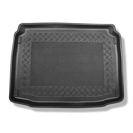 Protetor de porta-malas para Peugeot 308 II Hatchback (08.2013-11.2021) - tapete para bagageira - Aristar - Standard - parte inferior do porta-malas; com roda sobressalente provisória ou conjunto de reparação