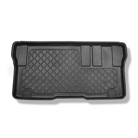 Protetor de porta-malas para Peugeot e-Traveller Minivan (11.2020-....) - tapete para bagageira - Aristar - Guardliner - para a terceira fileira de assentos; longa distância entre eixos