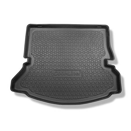 Protetor de porta-malas para Renault Grand Scenic IV Minivan (12.2016-09.2022) - tapete para bagageira - Aristar - Cool liner - 7 lugares; terceira fileira inclinada