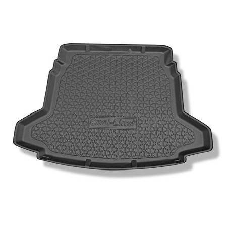 Protetor de porta-malas para Saab 9-3 SportSedan (2002-05.2014) - tapete para bagageira - Aristar - Cool liner - com compartimento à esquerda e à direita (sem sistema de som)