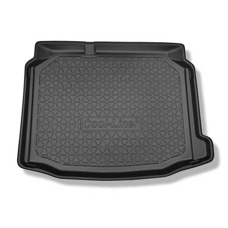 Protetor de porta-malas para Seat Leon III, III SC 5F Hatchback (11.2012-03.2020) - tapete para bagageira - Aristar - Cool liner - parte inferior do porta-malas; sem base dupla no porta-malas